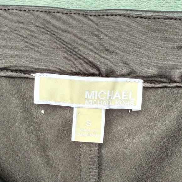 Michael Kors faux leather pull on pants - Picture 5 of 6
